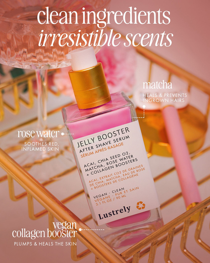 ⚡️Post-waxing rescue in 5 seconds: Bumps disappear, skin glows! Glass-Smooth serum