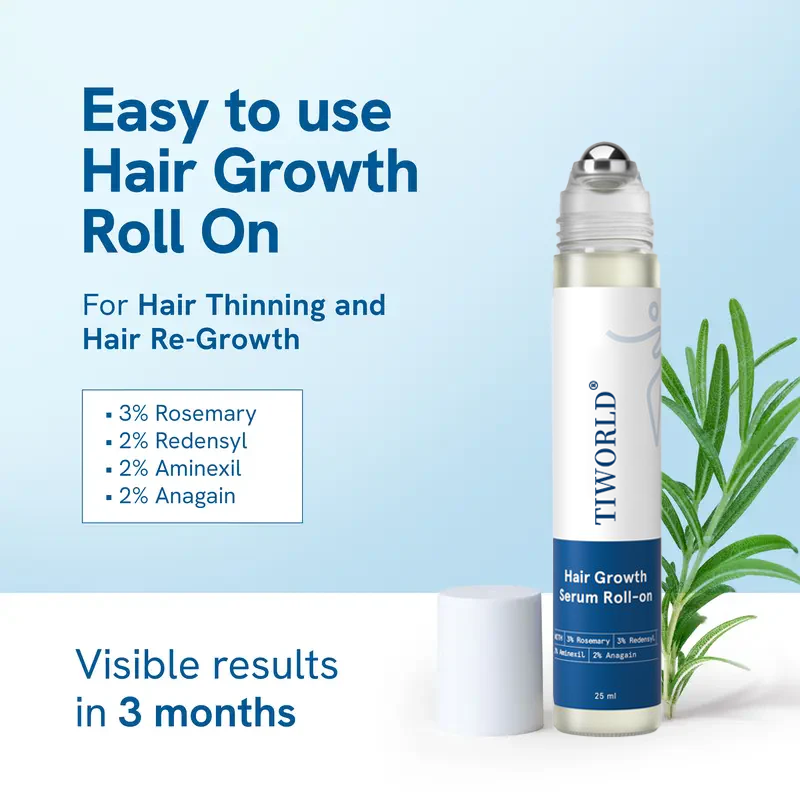 Hair Growth Roll-On Serum – See hair growth in 4 weeks